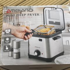 Breakfast Sandwich Maker + Mini Deep Fat Fryer