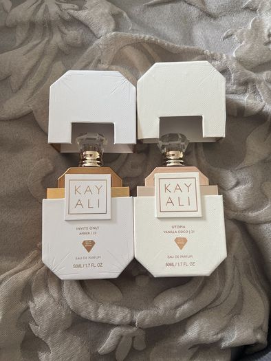 Kayali invite only amber and kayali utopia vanilla coco parfum both brand new