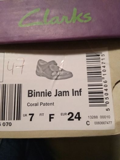 Toddler Shoes - Clarks size 7