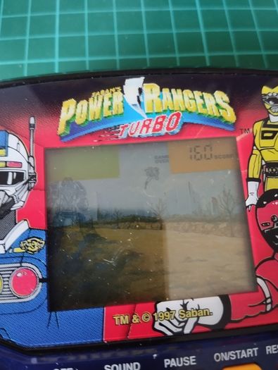 1997 Power Rangers Turbo Handheld Game