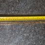 Extra long gold necklace Figaro designed 9ct Image 3