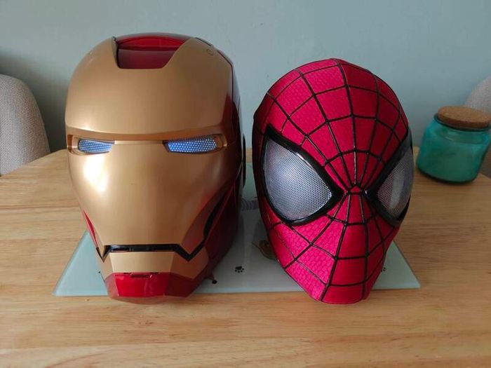 Marvel Helmets: Iron Man & Spidey Mask