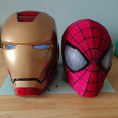 Marvel Helmets: Iron Man & Spidey Mask