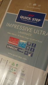 Quick-Step 12mm Laminate Flooring x 4 boxes
