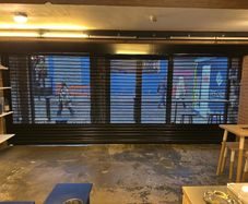 Electrically Operated Commercial Roller Shutter 5700mm x 2390mm