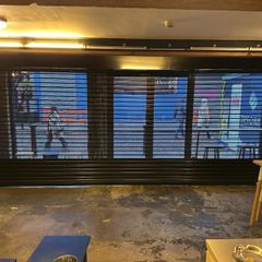 Electrically Operated Commercial Roller Shutter 5700mm x 2390mm
