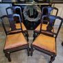 Stunning Teak Chairs x 4 Image 10