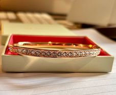 Ted Baker: Clemara Rose Gold Bangle