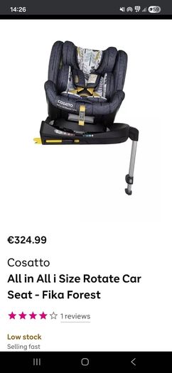 Cosatto All in All i Size Rotate Car Seat