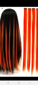 set of 5 clip in hair extensions