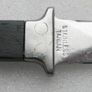 Vintage Stainless  Boot Dagger Knife Fixed Blade heavy Handle & Sheath Image 4