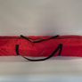 3M x 3M Popup gazebo Red, 4 Walls, 1 Person Assembley Image 5