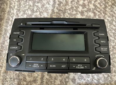 Kia Sportage SL Mk3 Head Unit Radio + Plastic Cover 96160-3U230WK