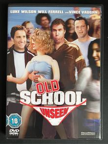 Old School Unseen. DVD Movie. Staring Luke Wilson, Will Ferrell & Vince Vaughn.