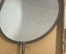 Double wall mirror