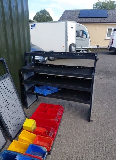 Van Shelving system for Trafic, Transit etc