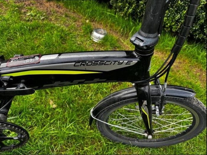 Carrera Crosscity Folding Electric Bike