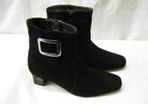 New Van Dal Black Suede Boots