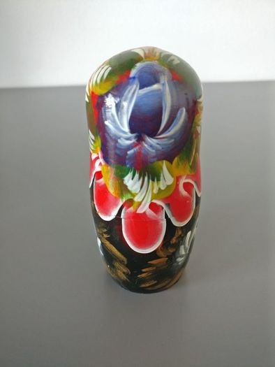 Set of 5 Russian Matryoshka Dolls featuring Puss in Boots