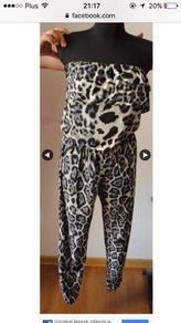 Jumpsuit leopard print size UK16/18 EU44/46 Postage included