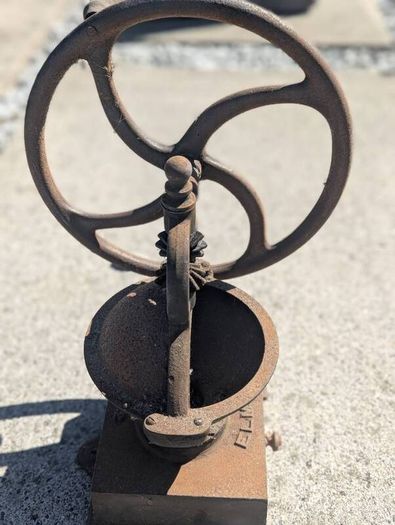 Antique Cast Iron Coffee Grinder
