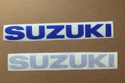 Suzuki Bellypan Decals x2