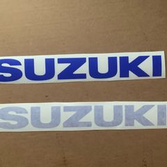 Suzuki Bellypan Decals x2