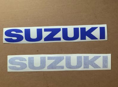 Suzuki Bellypan Decals x2