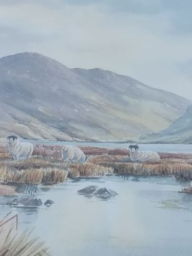 Large Hamilton Sloan Watercolour