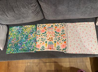 Cushion Covers x3 (45x45)