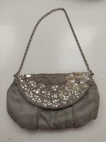 Silver Accessorize bag
