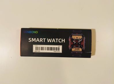 Smart watch SENBONO - Works with iPhone & Android