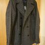 Tokyo Laundry mens pea coat grey UNWORN WITH TAGS Image 4