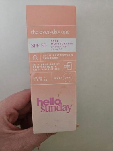 Hello Sunday face spf
