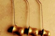 Brass and copper measuring set
