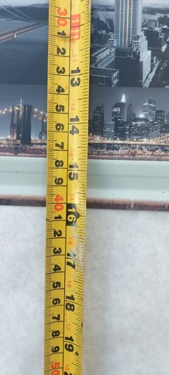 Large Usa new york city metal sign ,,nice display advertising item, for pub restaurant man cave etc,,buyer collects or pays postage thank you, see pictures for condition,