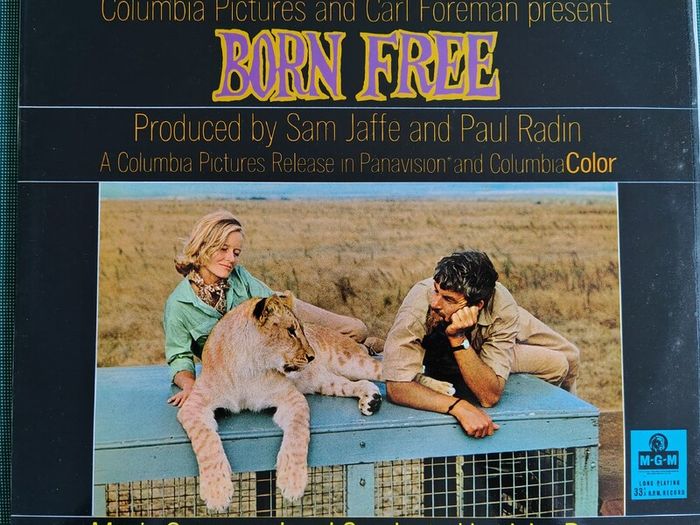 John Barry - Born Free (Original Sound Track Recording) Vinyl LP (1966)  UK 1st Pressing Soundtrack Score EX+
