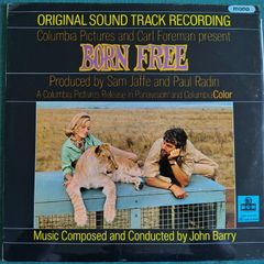 John Barry - Born Free (Original Sound Track Recording) Vinyl LP (1966)  UK 1st Pressing Soundtrack Score EX+