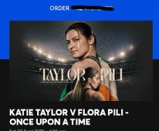 Katie Taylor Floor Seating - Two Tickets