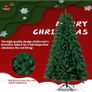 7ft Premium Christmas Tree 1432 Branch Tips Green Xmas Trees Bushy Artificial Christmas Tree Pine Tree with Metal Stand Easy to Assemble Realistic Spruce Branches Christmas Tree for Indoor and Outdoor Image 2