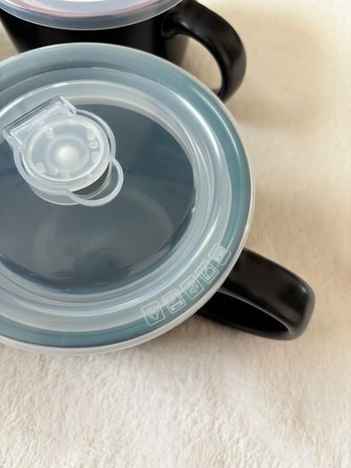 Brand New Mug Bowls With Lids