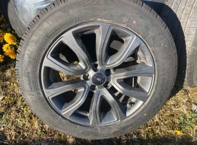 Range Rover evoque 18 inch alloy wheels gunmetal grey