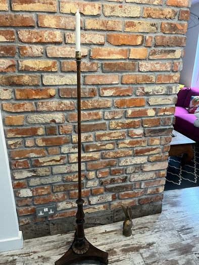 vintage Victorian lamp