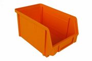 24pcs Art 103 Eurobox Parts Bin Containers - 146w X 237d X 124h , Orange