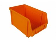 main image for ad 24pcs Art 103 Eurobox Parts Bin Containers - 146w X 237d X 124h , Orange