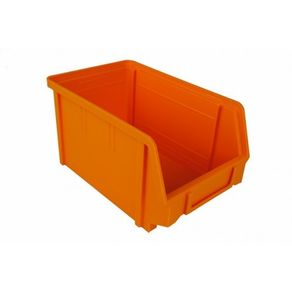 24pcs Art 103 Eurobox Parts Bin Containers - 146w X 237d X 124h , Orange