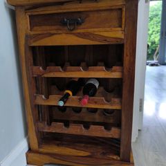 Beautiful hardwood wine rack