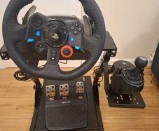 Sim Racing Kit - Wheel & Pedals, Shifter, Stand