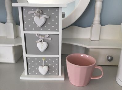 Solid wood Mini cabinet for storing small things, accessories etc