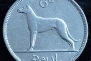 Ireland - 1935 - 6 Pence - Wolfhound - KM.5 - [2739]
